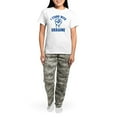 thumbnail image 4 of CafePress - I Stand With Ukraine Women's Light Pajamas - Women's Short Sleeve Print T-Shirt and Pants Light Cotton Pajama Set, 4 of 7