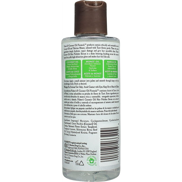 Palmer's Coconut Oil Formula Hair Polisher Serum | 6 Ounces (Pack of  2){{name} - Walmart.com