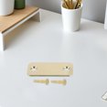 thumbnail image 3 of Miangastore Door Strike Plate Golden Stainless Steel 1Set 2.2x1x0.08In, 3 of 8