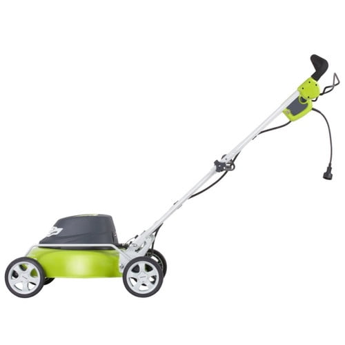Pre-Owned Greenworks 18" Corded Electric 12 Amp Push Lawn Mower 25012