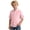 AB38 Pink, variant on Child Boys Summer Shirt Solid Color Long Sleeve Lapel Collar Tops Breathable Handsome Toddler Little Kids Gentleman Button Down T Shirts Blue Size 3-4 Years