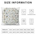 Autua Cute Cat Graphic Decorative Cushion Throw Pillow Cover for Home
