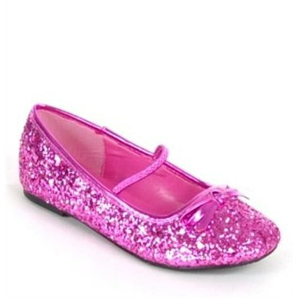ELLIE SHOES - 013-Ballet-G, Glitter Ballet Slippers - Walmart.com ...