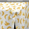 thumbnail image 4 of Banana Dog Crate Cover, Summer Themed Exotic Fruits Concept Eating Healthy Tropical Vegan Vitamin, Easy to Use Pet Kennel Cover Small Dogs Puppies Kittens, 7 Sizes, Earth Yellow White, by Ambesonne, 4 of 6