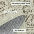 thumbnail image 5 of Hasoo 8' x 10' Area Rug for Living Room Boho Vintage Rug Non Slip Throw Rugs Floral Indoor Carpet, Taupe, 5 of 6