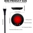 thumbnail image 3 of DJN Up to 70% Off Baking trays & trays Coffee Mug Warmer Automatic Temperature Control Electric Cup Warmer Auto Off Desktop Mug Heating Pad For Cocoa Electric Beverage Warmer Tea Milk, 3 of 6