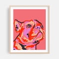 thumbnail image 2 of Pawsitively Patched - India Illustration Dog Pop Art Animal Modern Art Abstract Unframed Wall Art Print 24 x 30 inches, 2 of 13