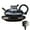 Gray, variant on Agiufgs 2 Pack Glass Teapot with Warmer 23.67 Fl Oz, Detachable Infuser for Easy Brewing, for Home Tea Brewing and Serving, Gray