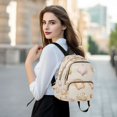 thumbnail image 6 of FORMRS Mini Backpack Purse for Women Travel Daypack Casual Shoulder Bag, Pink Seashell, 6 of 7