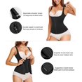 thumbnail image 3 of Corsé faja reductora Nebility con cierre de cremallera, negro, talla XL, 3 of 5