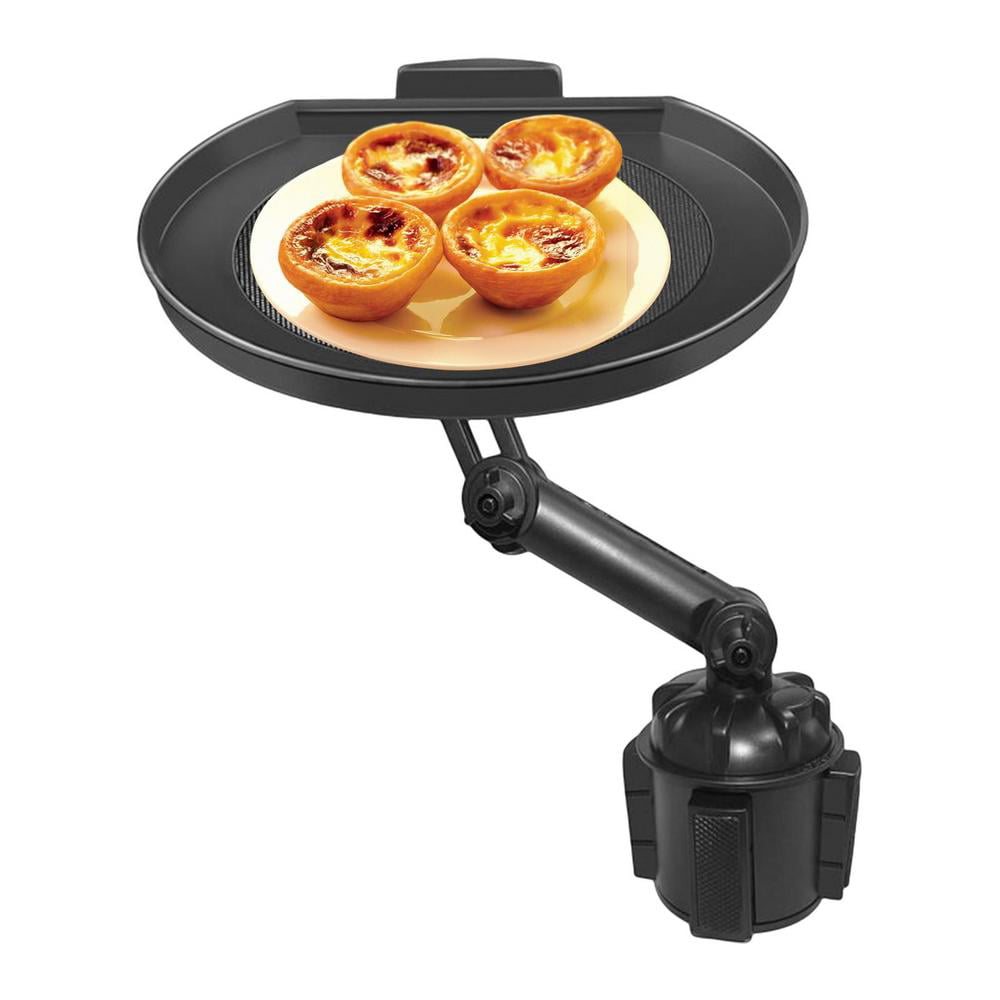 PHSK119 - Food Tray for Car Cup Holder with Phone Mount, 360 Degree Ro –  Cellet Retail
