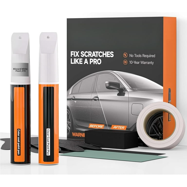 Blizzard White Pearl Touch Up Paint Pen Kit for Toyota