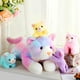 thumbnail image 4 of Peluche Skylety Cat con bebés dentro de una gata embarazada, 4 of 6