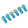 thumbnail image 1 of Aluminum Alloy M3 Link Rod Tie Rod End Ball Joint Holder Smooth Ride for 1 10 RC Car, 1 of 7