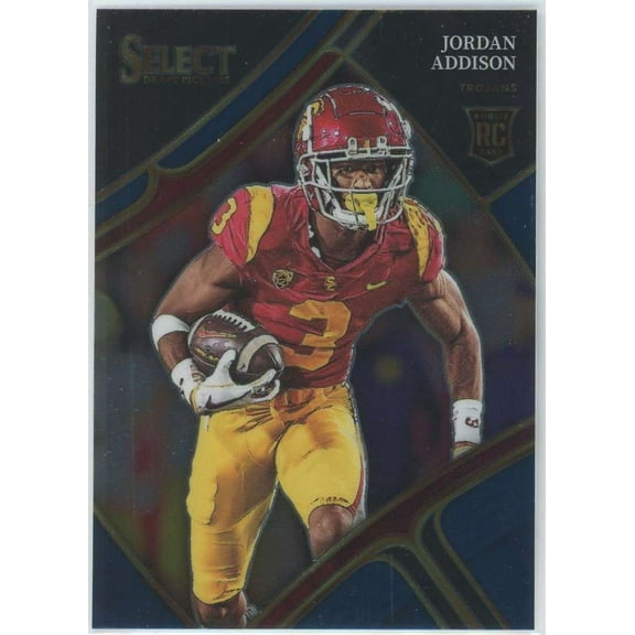NFL 2023 Panini Select Draft Picks Jordan Addison #106 (Rookie)