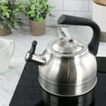 thumbnail image 2 of Kenmore Elite 2.3 Quart Stainless Steel Whistling Tea Kettle in Silver, 2 of 2