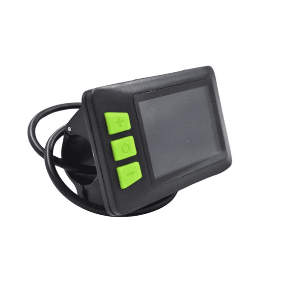 1 x Electric Bike LCD Display Meter-Black