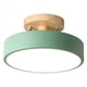 thumbnail image 2 of 2X Luces de Techo LED Moderno Accesorio de Iluminación de Madera Nórdica Luminaria Interior Cocina Salón Dormitorio Baño, 2 of 3