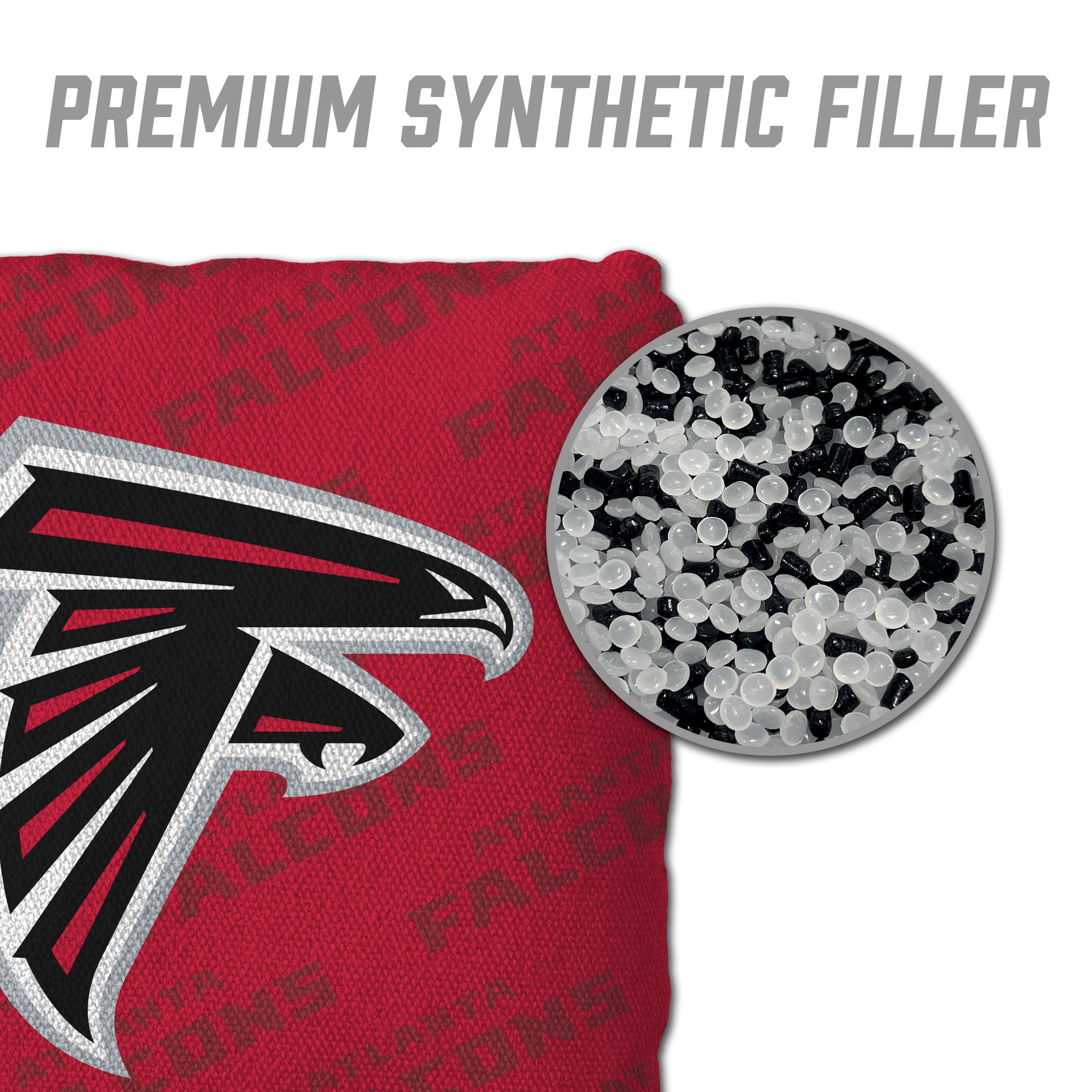 NFL Atlanta Falcons Cornhole Bags - 4PK - Red