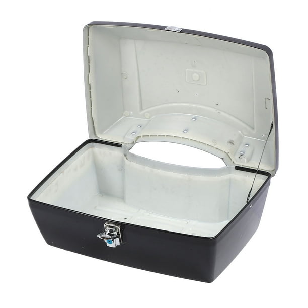 Caja De Equipaje Trasero De Motocicleta, Caja Trasera De Motocicleta 48L A Prueba De Agua Universal Con Bloqueo De Bloqueo De Bloqueo De De Maleta Para Cascos Para Equipos