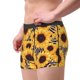 thumbnail image 2 of Fotbe Artistic Zebra Print Sunflower Calzoncillos Tipo Boxer con Bolsa de Soporte Total para Hombre, X-Temp Fresco, Transpirable y de Secado Rápido-Large, 2 of 5