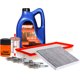 thumbnail image 1 of Kit De Afinación Con Aceite 20W50 Mineral, Bujías Cobre, Filtro De Aire, Filtro De Aceite, Filtro De Combustible Y Filtro De Cabina 9 Piezas Compatible con Volkswagen Jetta L4 1.8L DE 2000 A 2005, 1 of 1