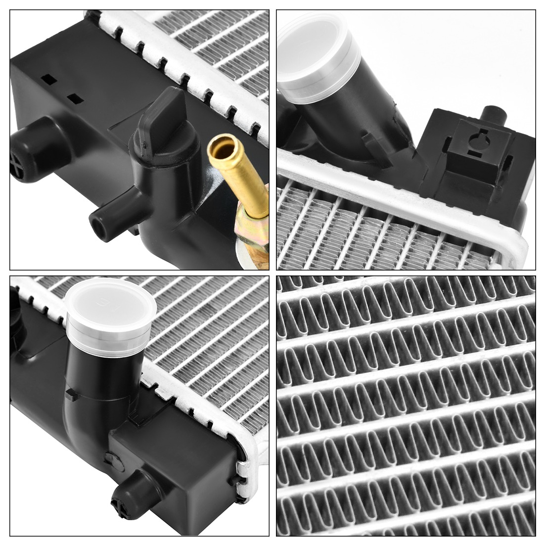 RVNI Radiator Compatible with 2000-2005 Echo 2004-2006 Scion xA xB 1.5L L4