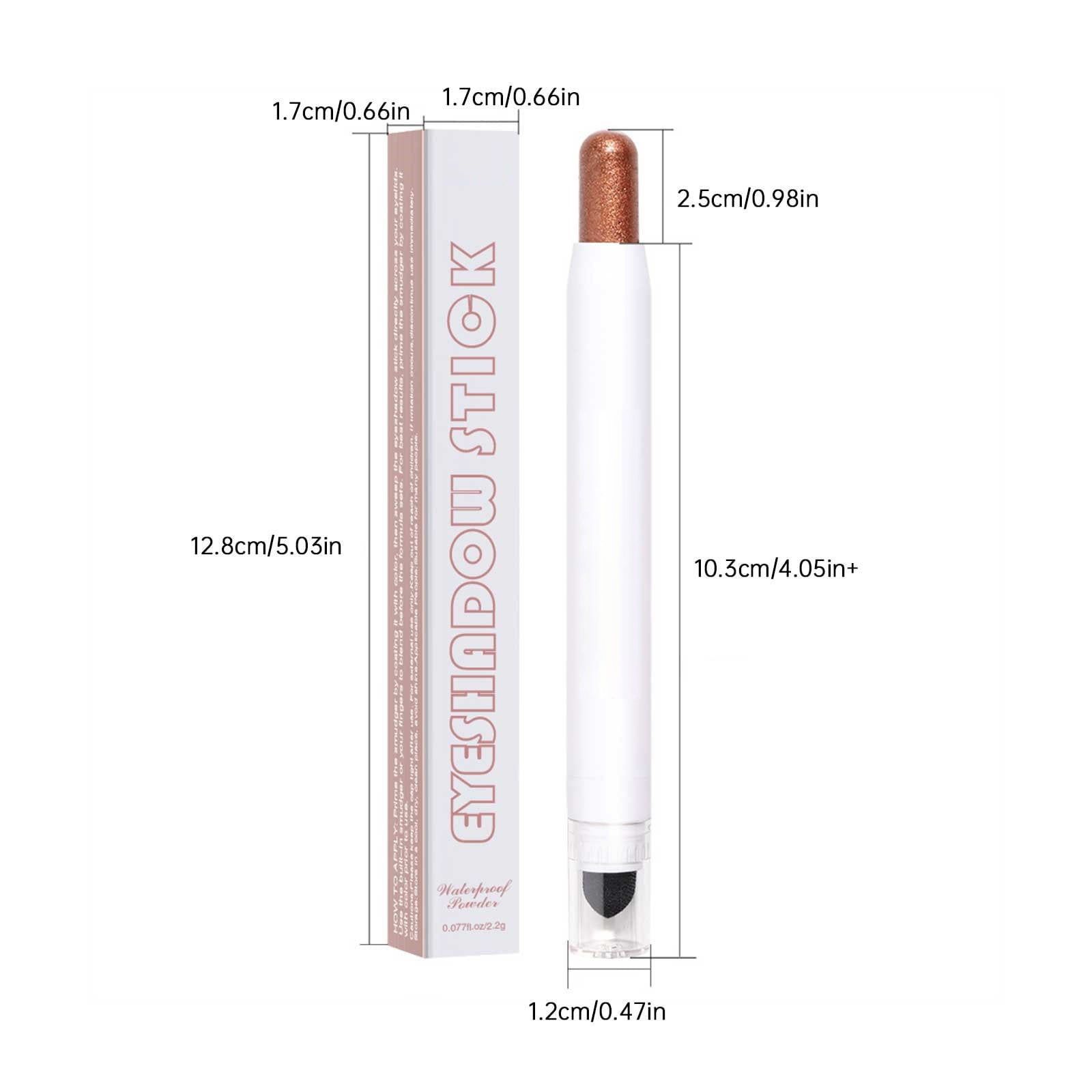 Take A Breather Eye Shadow Applicator Double Rice Makeup Highlighter Makeup Stick Milk Eye Brightener Pencil Waterline beneath The Shadows Foster Popular Makeup Products Face Crayons