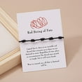 thumbnail image 4 of Red String Bracelet For Good Luck Adjustable String Bracelets Knots Bracelet Gifts For Women, 4 of 6