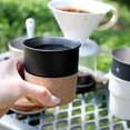 thumbnail image 4 of Ensemble de 2 Boîtes à Gobelets, Porte-Gobelets de Voyage, Porte-Gobelets à Boisson, Porte-Gobelets à Espresso, Manchons à Café Réutilisables, Couvercles Isolés, Porte-Gobelets, Brun Clair, 4 of 5