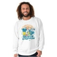 thumbnail image 5 of Retro Popeye Take Care Of One Another Sweatshirt for Men or Women Brisco Brands S, 5 of 6
