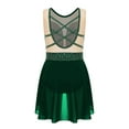 thumbnail image 3 of Kaerm Girls Gymnastics Leotard Ballet Dance Dress Latin Jazz Ice Skating Costume Lyrical Ballerina Outfits Green 16, 3 of 6