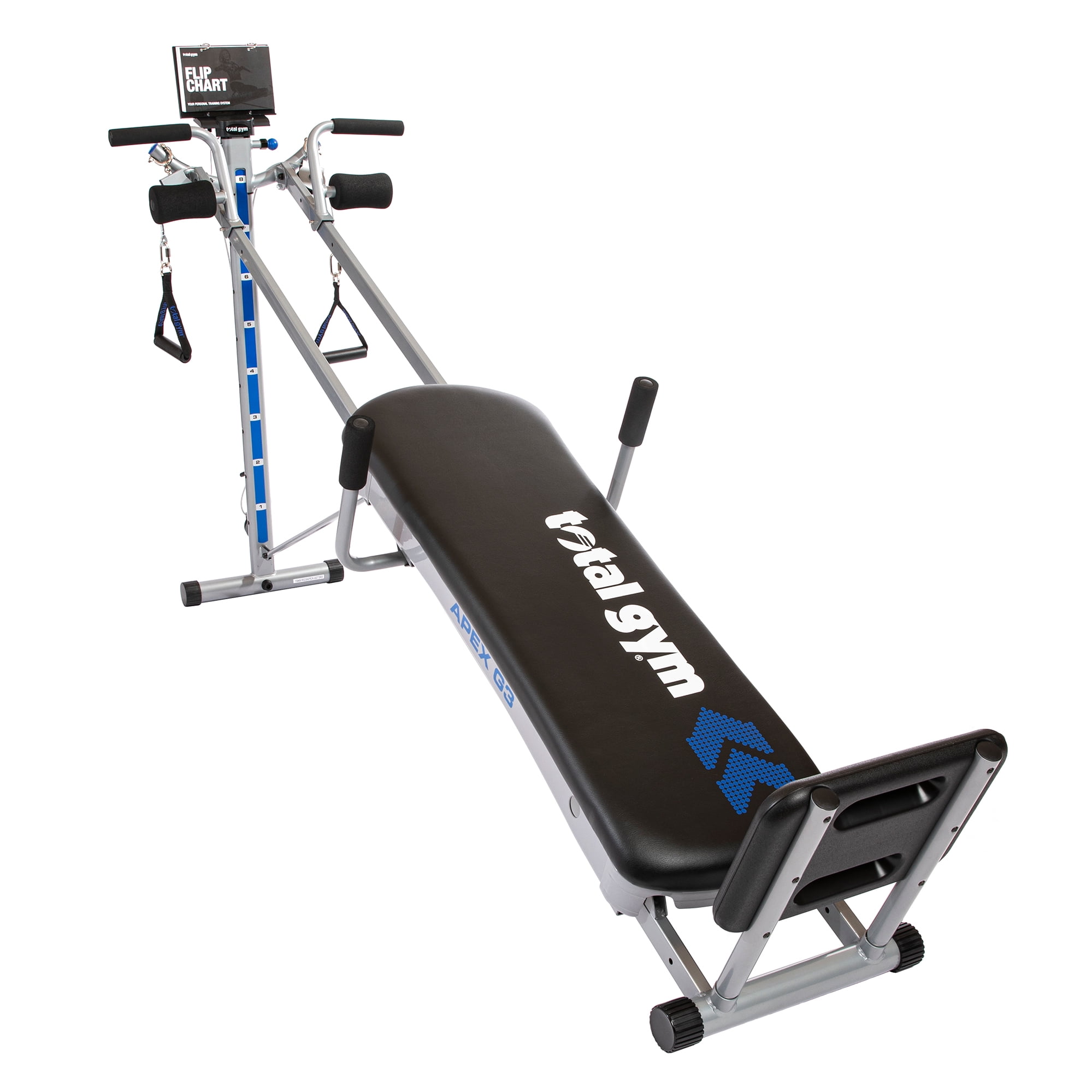 Total Gym Apex G3 Home Fitness Incline Weight Training W 8 Resistance Levels Walmart Com Walmart Com