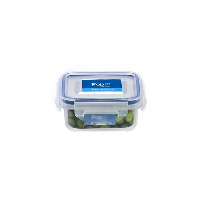 Contenedor Hermético Popit! XE011-16 Rectangular 160 mL