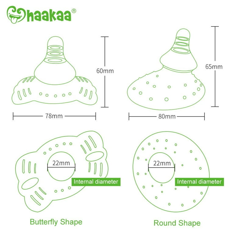 Haakaa Silicone Nipple Shields