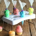 thumbnail image 4 of Cake Decoration Work Table Cake Cream Piping Icing Nozzles Storage Holder Pastry Bags Tray Stand Tool (White), 4 of 6