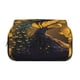 thumbnail image 2 of Disketp Elegant Gold Leaf Peacock Estuche de Lápices de Doble Capa con Tapa Abatible y Cremallera, Organizador Escolar para Adolescentes y Adultos, 2 of 7