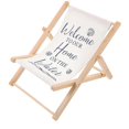 thumbnail image 4 of Large Wooden Beach Chair Ornament for Decoration Mediterranean Inspired, 4 of 4
