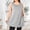 Gray, variant on Womens Plus Size Sleeveless Tunic Tank Top, Flowy A-Line Shirt with Pockets, Black,Size 2XL