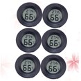 thumbnail image 4 of OUNONA 6Set Humidity and Temperature Meter for Pet Reptile Indoor Black, 4 of 8
