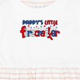 thumbnail image 4 of Inktastic Daddy's Little Firecracker Girls Baby Dress, 4 of 5