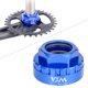 thumbnail image 4 of Herramienta de instalación de extracción cadena de montaje directo frontal de 12 velocidades para bicicleta para M7100 M8100 M9100 Azul Soledad Eliminación de platos, 4 of 8