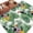 White, variant on Tropical Palm Leaves Area Rug 6x9 Washable Rug Non Slip Birds Pineapple Vintage Texture Large Area Rug Soft Stainresistant Indoor Floor Carpet for Living Room Bedroom Home Office Dining Room Nursery