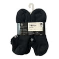 thumbnail image 2 of Under Armour Men's 6 Pair Cotton Half Cushion Footbed No Show Socks (Black/Misty Grey, L), 2 of 2