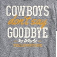 thumbnail image 3 of Yellowstone - Cowboys Don't Say Goodbye - Men's Short Sleeve Graphic T-Shirt, 3 of 6