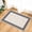 Black Cream, variant on Beige Geometric Indoor Door Mat - 16"x24", Non-Slip Welcome Mat for Outdoor, Brown Greek Key Design Burlap Modern Art Front Doormat for Entry, Low-Profile Doormat Entrance Rug for Kitchen/Bathroom