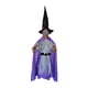 thumbnail image 1 of Colgante de Halloween,Bruja animada colgante con ojos parpadeantes,Bruja parlante animada colgante de Halloween,Decoración de Halloween: Bruja parlante simulada,Laberintos aterradores, 1 of 9