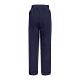 thumbnail image 4 of Timegard Sweatpants for Women Elastic High Waist Straight Leg Athletic Workout Running Pants with Pockets, 4 of 7
