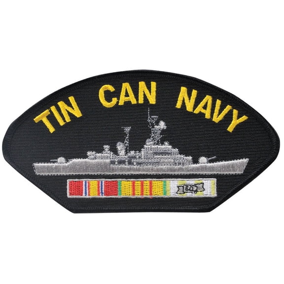 Tin Can Navy Hat Patch