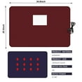 thumbnail image 4 of Heated Blanket Electric Blanket Portable 5V Usb Electric Heated Car Office Use Winter Warm Blanket Cover Heater Electric Heated Car Blanket, 4 of 7
